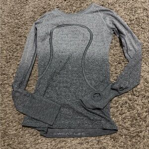 Lululemon Athletica Gray Long Sleeve
